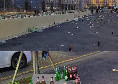Vendita alcolici: a Napoli non viene rispettata, situazione assurda a Piazza Municipio | FOTO