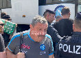 Bologna-Napoli: lo staff sanitario azzurro &egrave; stato bloccato fuori allo stadio, il motivo