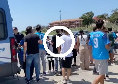 Castel Volturno, transenne e polizia: priorit&agrave; sicurezza al centro sportivo | VIDEO CN24