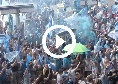 Festa Scudetto: da brividi cosa sta accadendo a Piazza Plebiscito | VIDEO