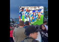 Festa Napoli: maxi schermo in piazza anche in Georgia per seguire gli azzurri | VIDEO