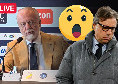 Addio Giuntoli, De Laurentiis frena: &quot;Ha un contratto da DS del Napoli fino al 2024&quot; | VIDEO CN24