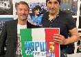 L'artista Sepe: &quot;Il volto di Diego per Spalletti: porter&agrave; via un pezzo di Napoli&quot; | FOTO
