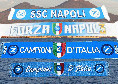 Tutte le sciarpe ufficiali del Napoli in vendita per la stagione 2023-2024