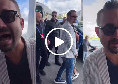 Braga-Napoli, la carica di Edoardo De Laurentiis: &quot;Forza Napoli!&quot; | VIDEO CN24
