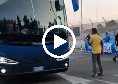 Napoli arrivato a Brindisi: tanti tifosi azzurri all'aeroporto | VIDEO CN24