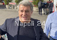 Barcellona, a Napoli anche il presidente Laporta! Braccato dai tifosi risponde cos&igrave; | VIDEO