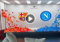 Napoli-Barcellona, guardate cosa si sono inventati per il pranzo Uefa: che spettacolo! | VIDEO CN24