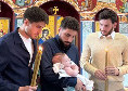 Kvaratskhelia fa da padrino al battesimo del figlio di Davitashvili | FOTO