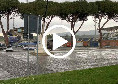 Empoli, temporale in corso: grandine e tuoni allo stadio Castellani | VIDEO