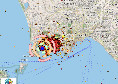 Terremoto a Napoli, sciame sismico nella notte ai Campi Flegrei: epicentro e magnitudo