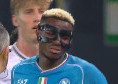 Udinese-Napoli, Mancini: Avete visto cos'ha fatto Osimhen dopo il gol?