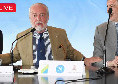 DIRETTA - Conferenza De Laurentiis, ritiro Napoli Dimaro-Castel di Sangro: video dalle 16:30 su CalcioNapoli24 TV