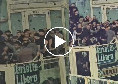 Fiorentina-Napoli, violenta rissa nel settore ospiti: il motivo | VIDEO