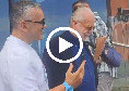 De Laurentiis lascia il Britannique! Il presidente accoglie Antonio Conte a Napoli | VIDEO CN24