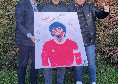 Maradona, in vendita l'unico ritratto con l'autografo di Diego: valore inestimabile
