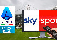 Ecco le tre partite trasmesse da Sky per la 12a giornata di Serie A