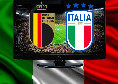 Dove vedere Belgio-Italia in Tv e streaming? Canale in chiaro e orario