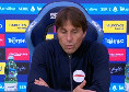 Conte in conferenza: "Prima della partita ai ragazzi ho mandato un messaggio! Dobbiamo gestire meglio gli ultimi 10-15 minuti, abbiamo concesso un'occasione ma c'erano patemi d'animo" | DIRETTA