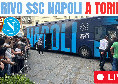 Napoli in trasferta a Torino, segui l'arrivo degli azzurri in diretta video su CalcioNapoli24