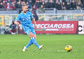 Udinese-Napoli 1-0: ammonito Atta per fallo su Lobotka