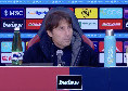 Conte in conferenza: "Abbiamo voluto soffrire, ci siamo messi la partita in salita! Non sono contento del secondo tempo, i primi 45' i migliori da quando sono a Napoli"