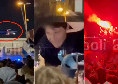 Apoteosi dopo Atalanta-Napoli, festa col pullman a Capodichino! Conte esulta coi tifosi, in migliaia all'aeroporto | VIDEO