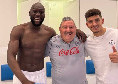 Lukaku e Di Lorenzo esultano con Starace nello spogliatoio | FOTO