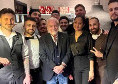 De Laurentiis ieri sera da &quot;Crazy Pizza&quot;, la pizzeria di Briatore a Napoli | FOTO