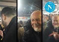 Napoli-Juventus 2-1: spunta l'esultanza di De Laurentiis in tribuna! | VIDEO