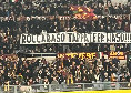 Roma, disgustoso striscione esposto all'Olimpico contro Napoli: &quot;Roccaraso, tappate er naso&quot; | FOTO