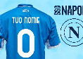 Napoli, super-sconto sulla maglia replica 2025! In vendita anche con la personalizzazione