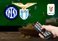 Dove vedere Inter-Lazio Coppa Italia in Tv e streaming: canale e orario