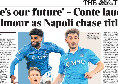 The Times celebra il Napoli: &quot;Rumore assordante al gol di Billing, la lotta scudetto continua! E finalmente brilla Gilmour&quot; | FOTO