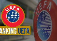 Ranking UEFA, l'Italia si avvicina al secondo posto: la 5&ordf; squadra in Champions &egrave; ancora possibile | CLASSIFICA