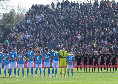 Venezia-Napoli, minuto di silenzio prima del calcio d'inizio al Penzo | FOTO