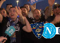 Lecce-Napoli 0-1, guardate la reazione dei tifosi napoletani in trasferta | VIDEO