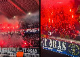 Ultras Napoli, i Fedayn al Parco dei Principi per PSG-Arsenal | FOTO &amp; VIDEO