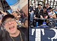 Clementino show: guarda Napoli-Genoa con gli Ultras in Curva B! | VIDEO