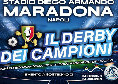 'Derby dei campioni' al Maradona: calciatori, attori e influencer in campo il 27 maggio per il Pausilipon