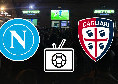 Dove vedere Napoli-Cagliari in diretta tv e streaming: Sky o DAZN? Il canale