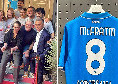 Inaugurato nuovo Store SSC Napoli: presente anche Manna, spunta la maglia McFratm | VIDEO