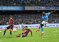 Napoli Cagliari 2-0: Simeone entra al posto di Lukaku. Standing ovation per Romelu