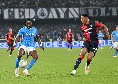 Napoli Cagliari 2-0: triplo cambio negli azzurri