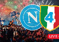 DIRETTA VIDEO - Napoli campione d'Italia: segui la festa scudetto, LIVE con telecamere in tutta la città!