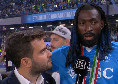 Anguissa: &quot;Questo scudetto pi&ugrave; emozionante di quello precedente. I tifosi mi vogliono ancora? Li voglio bene&quot;