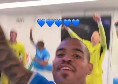 Ngonge incalza coi festeggiamenti Scudetto negli Spogliatoi del Napoli | VIDEO