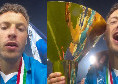 Festa scudetto Napoli, Rrahmani scatenato: Sono qui con un amico, guardate chi | VIDEO