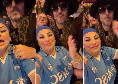 Festa Scudetto Napoli, spunta anche Cruciani con Rita De Crescenzo | VIDEO