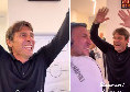Conte scatenato, esplode la festa negli spogliatoi: &quot;Siamo noi, siamo noi, i campioni dell'Italia siamo noi...&quot; | VIDEO